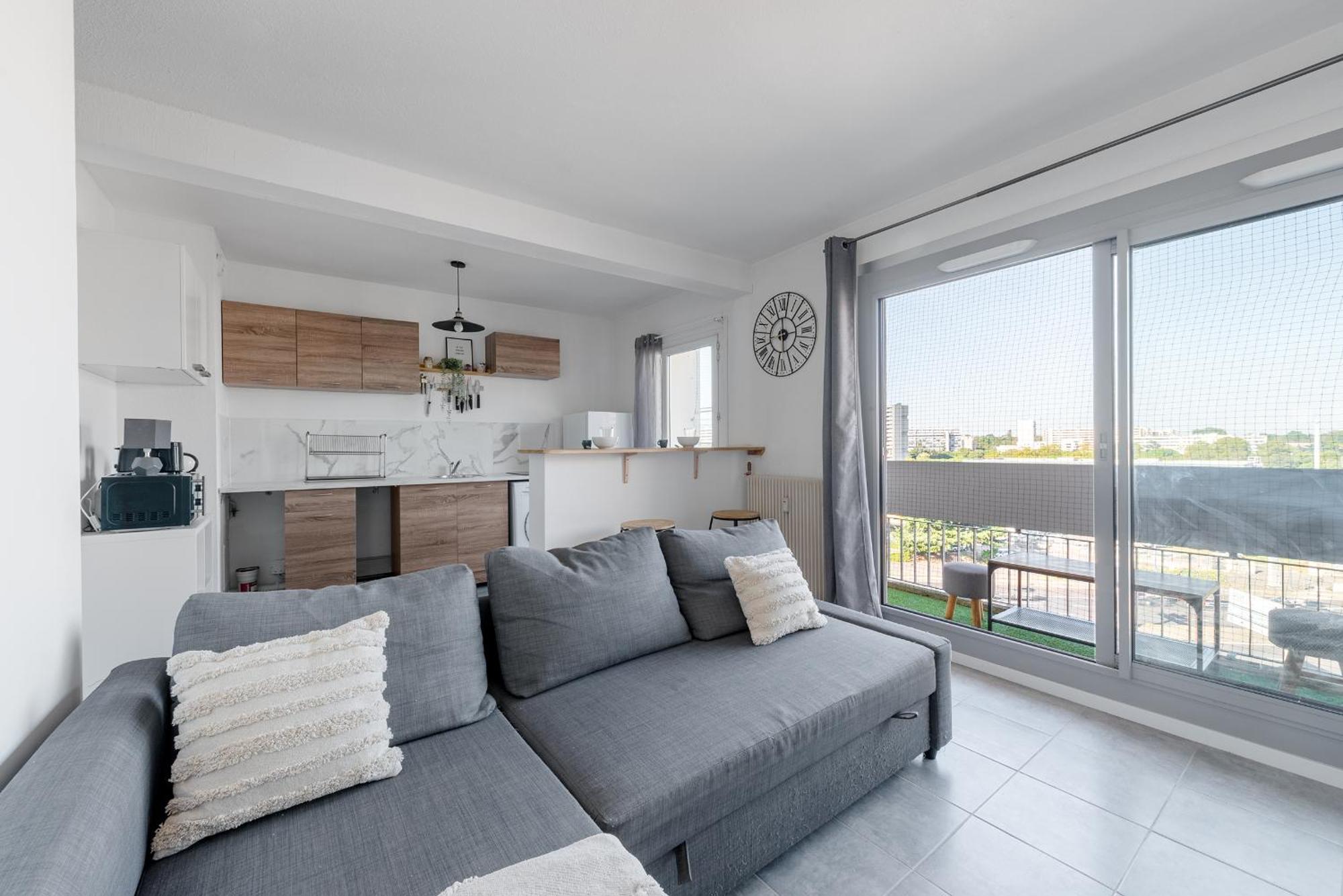 Cosy T2, Terrasse Privee Et Parking Apartment Toulouse Luaran gambar