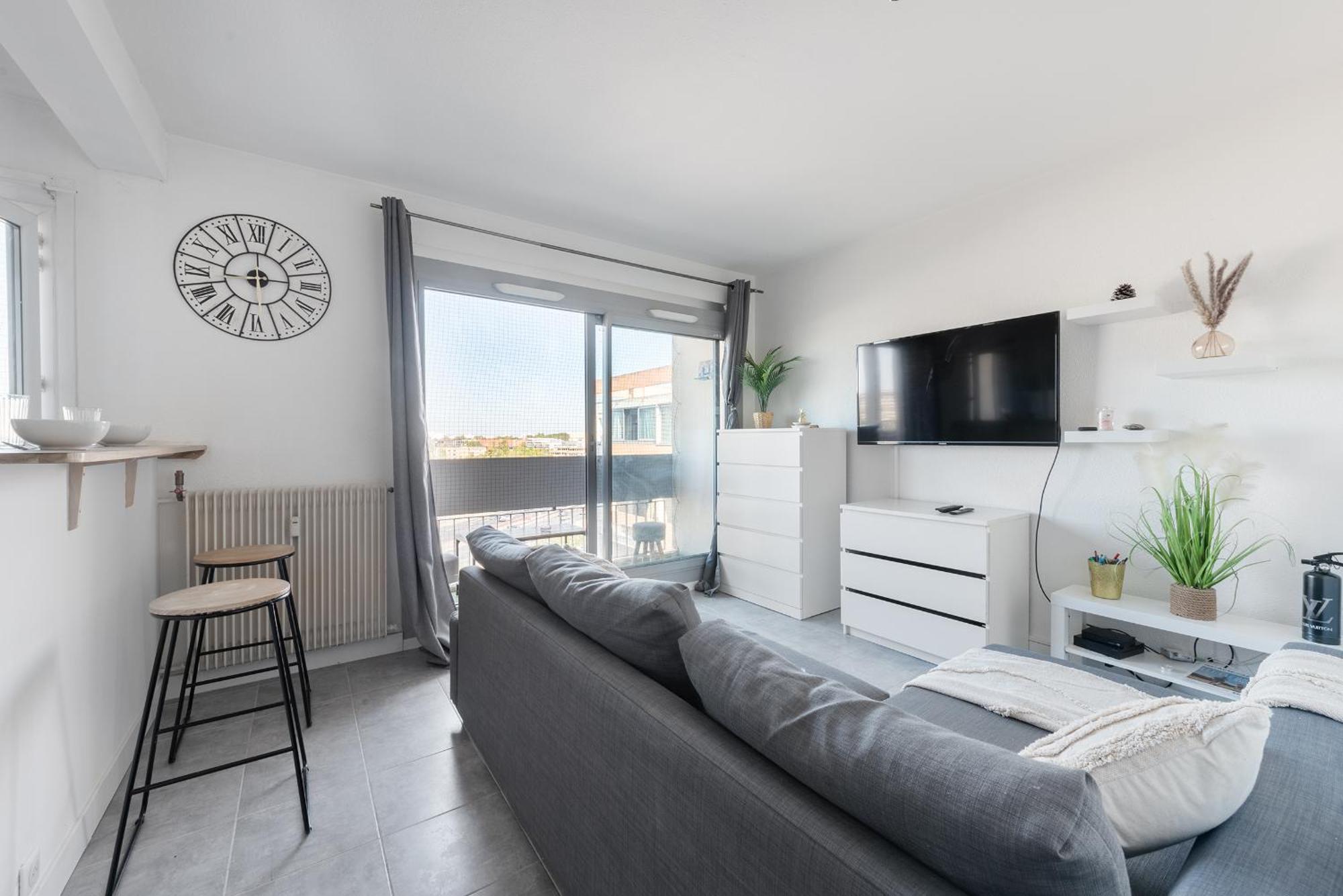 Cosy T2, Terrasse Privee Et Parking Apartment Toulouse Luaran gambar